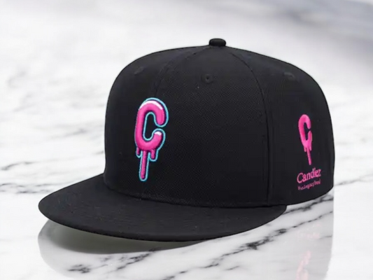 Candiez "Dripping C"  Snapback - Black